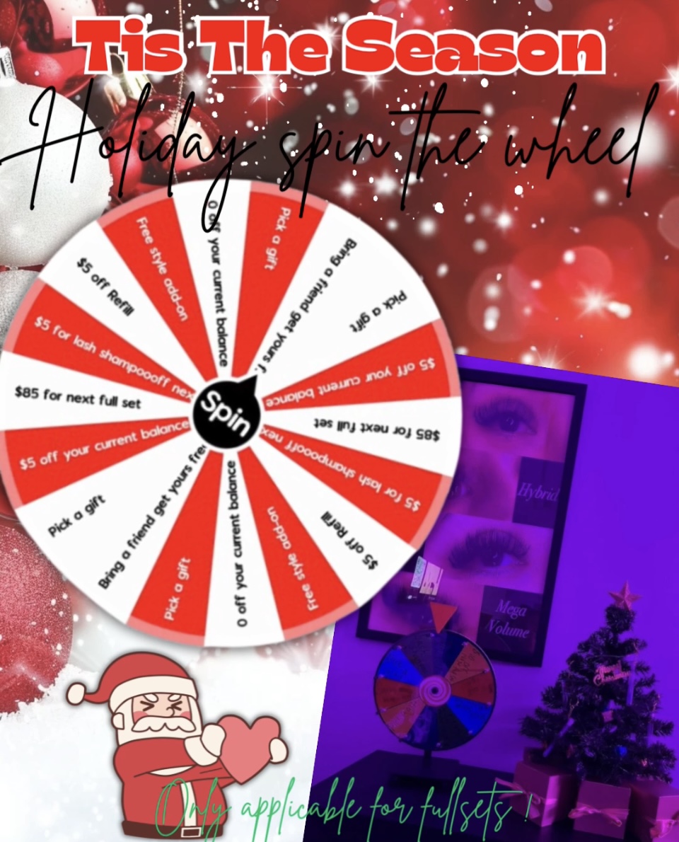 screen shot christmas spin